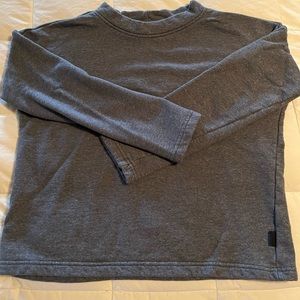 Patagonia boxy mock neck sweatshirt, small.